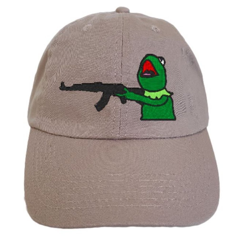 Kermit with AK Hat
